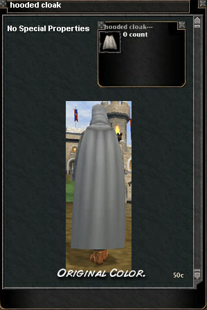 Hooded Cloak :: Items :: Dark Age of Camelot :: ZAM