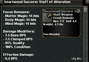 Picture for Heartwood Sorcerer Staff of Alteration