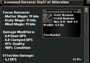 Picture for Ironwood Sorcerer Staff of Alteration