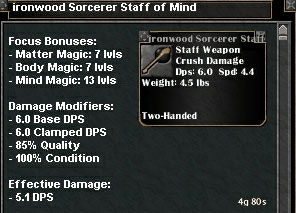 Picture for Ironwood Sorcerer Staff of Mind