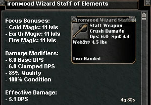 Picture for Ironwood Wizard Staff of Elements
