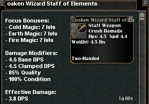 Picture for Oaken Wizard Staff of Elements