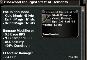 Picture for Runewood Theurgist Staff of Elements