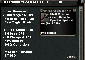 Picture for Runewood Wizard Staff of Elements