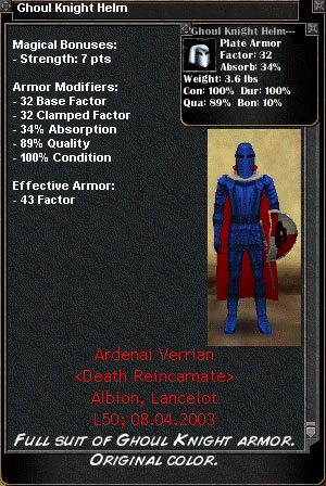 Picture for Ghoul Knight Helm