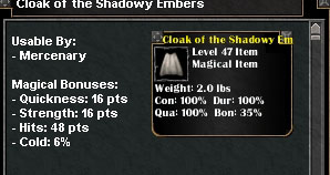 Picture for Cloak of the Shadowy Embers