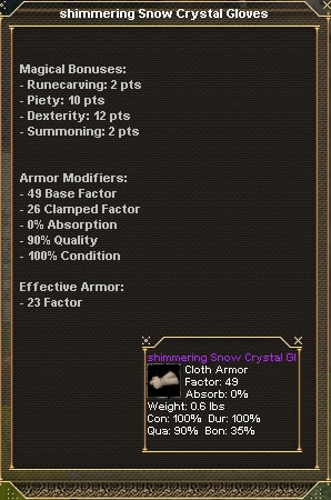 Picture for Shimmering Snow Crystal Gloves