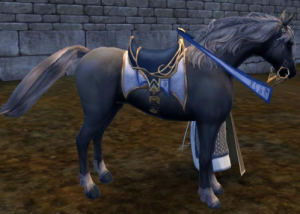 Blue Roan Elven Mare