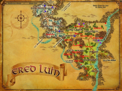 Ered Luin Deed Locations