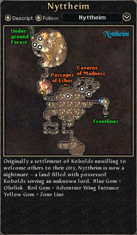 Location of Maniacal Shadow Master (Mid)
