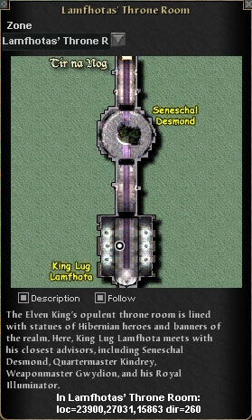 Location of Focus's Weaponmaster