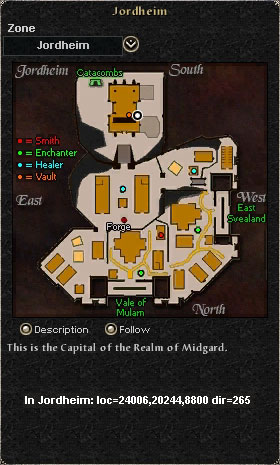 Location of Midgard Captain