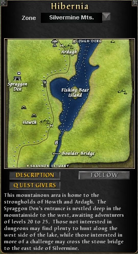 Location of Eirebug Warrior