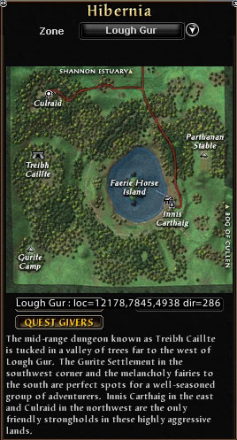 Location of Chief Bran Llyr